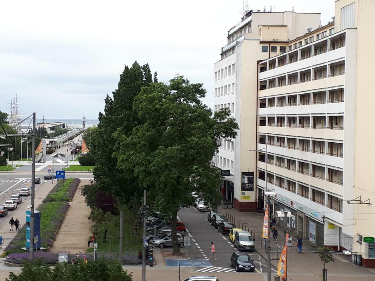 Apartament Downtown Apartman Gdynia Kültér fotó